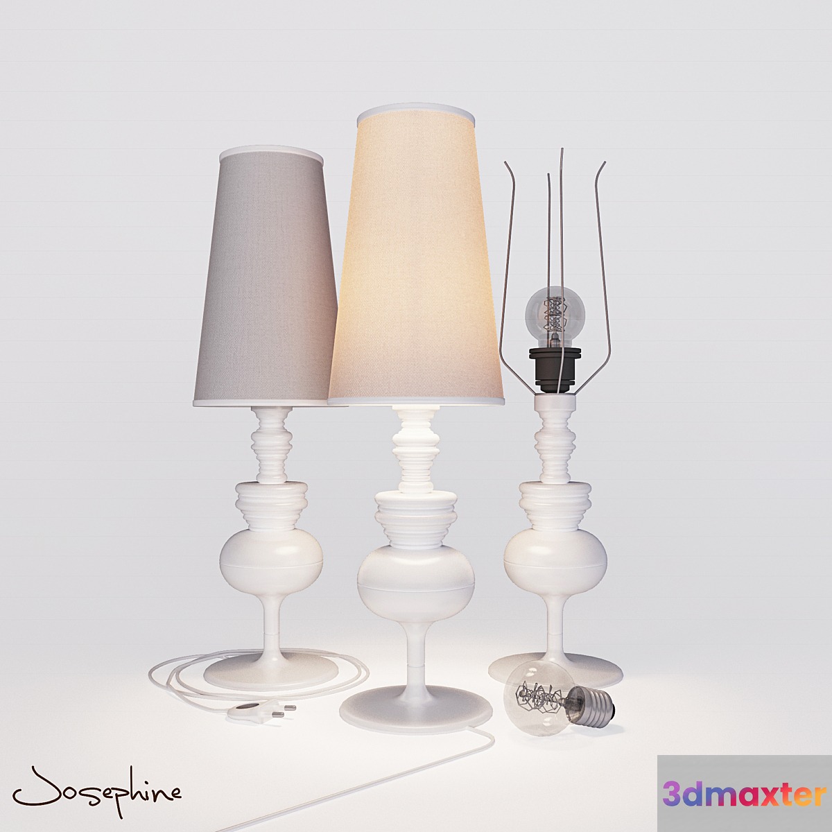 Josephine D150 White