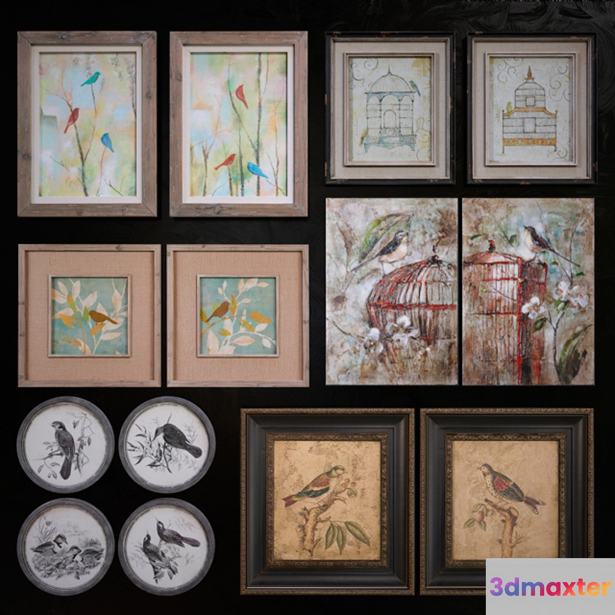 Uttermost birds pictures set