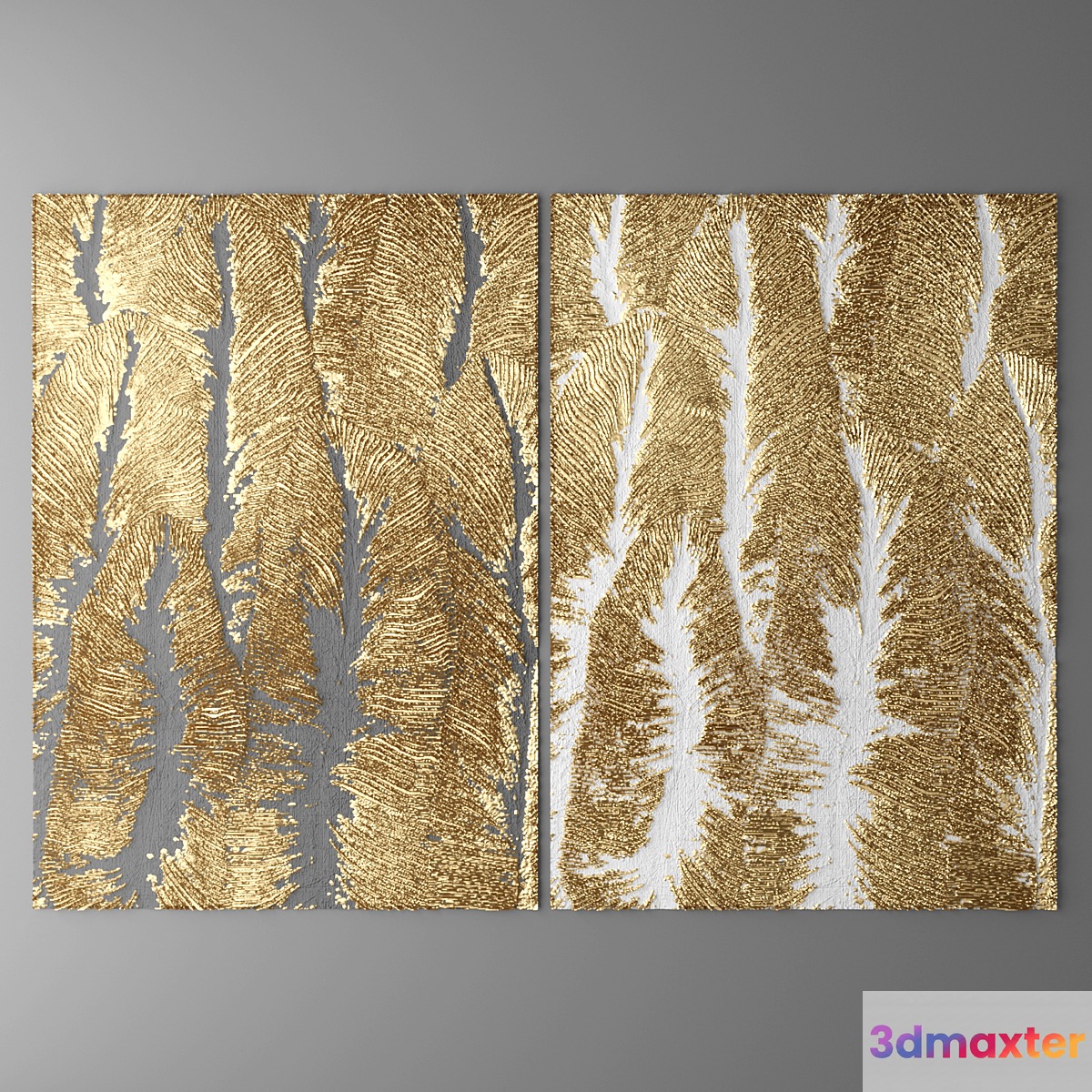 Decor for wall. Panel. 3D - No.25 3D Max