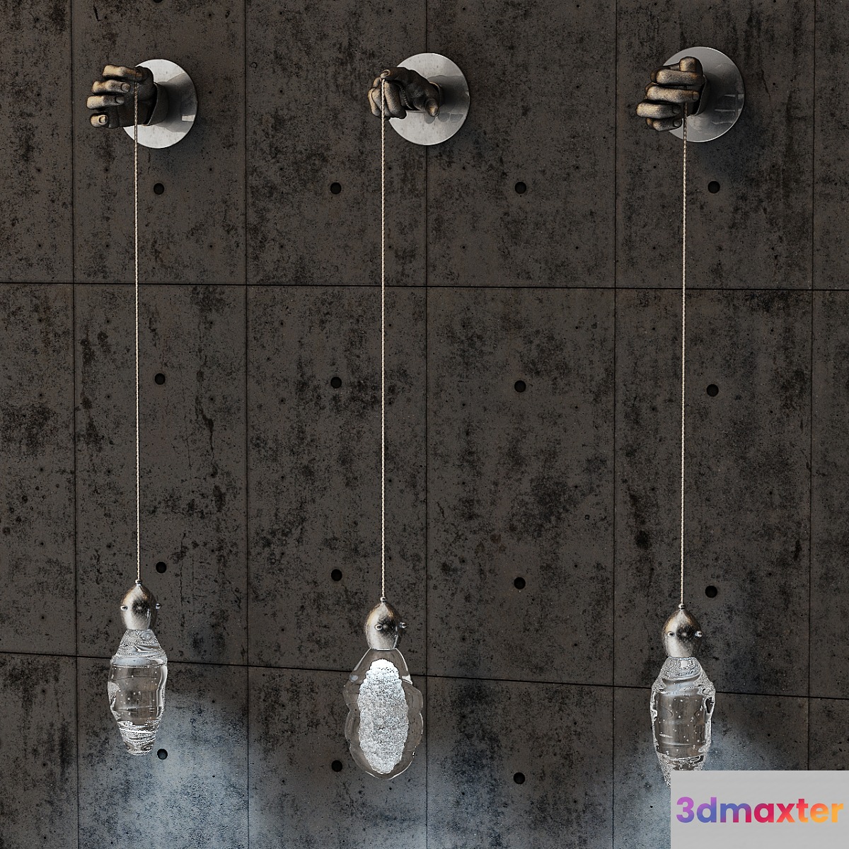 The Caravaggio Triptych 3D Max