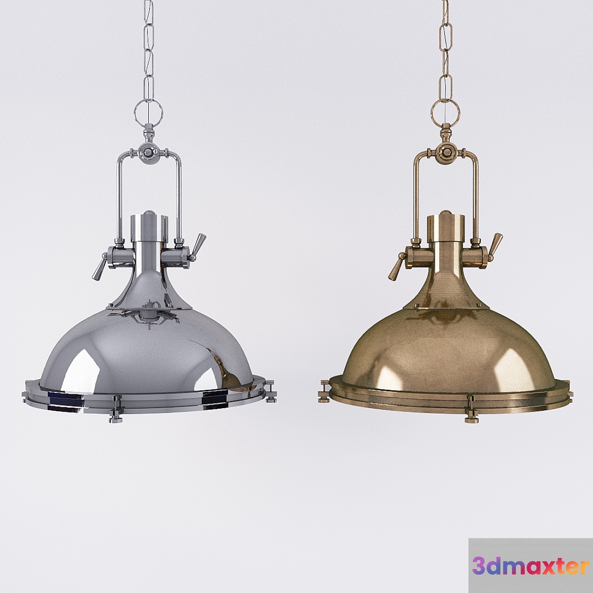LIGHT T2 CHROME LOFT STEAMPUNK SPOTLIGHT