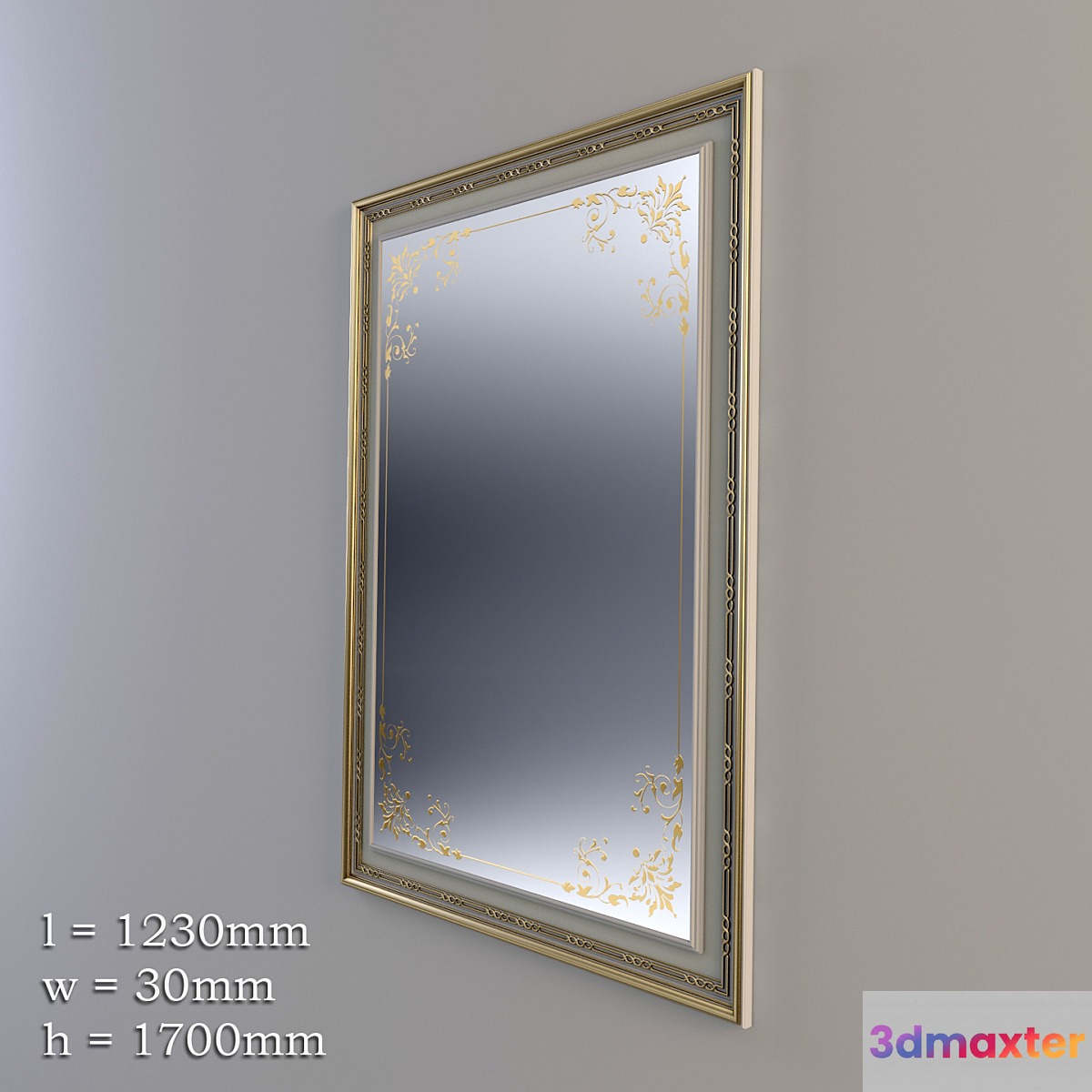 Mirror pattern 3D Max
