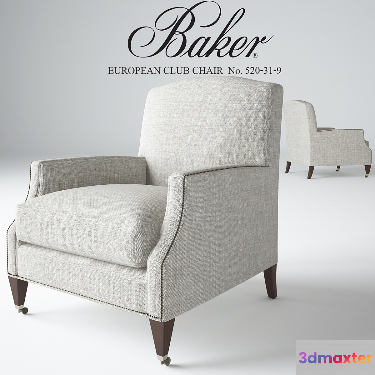 Baker EUROPEAN CLUB CHAIR No. 520-31-9