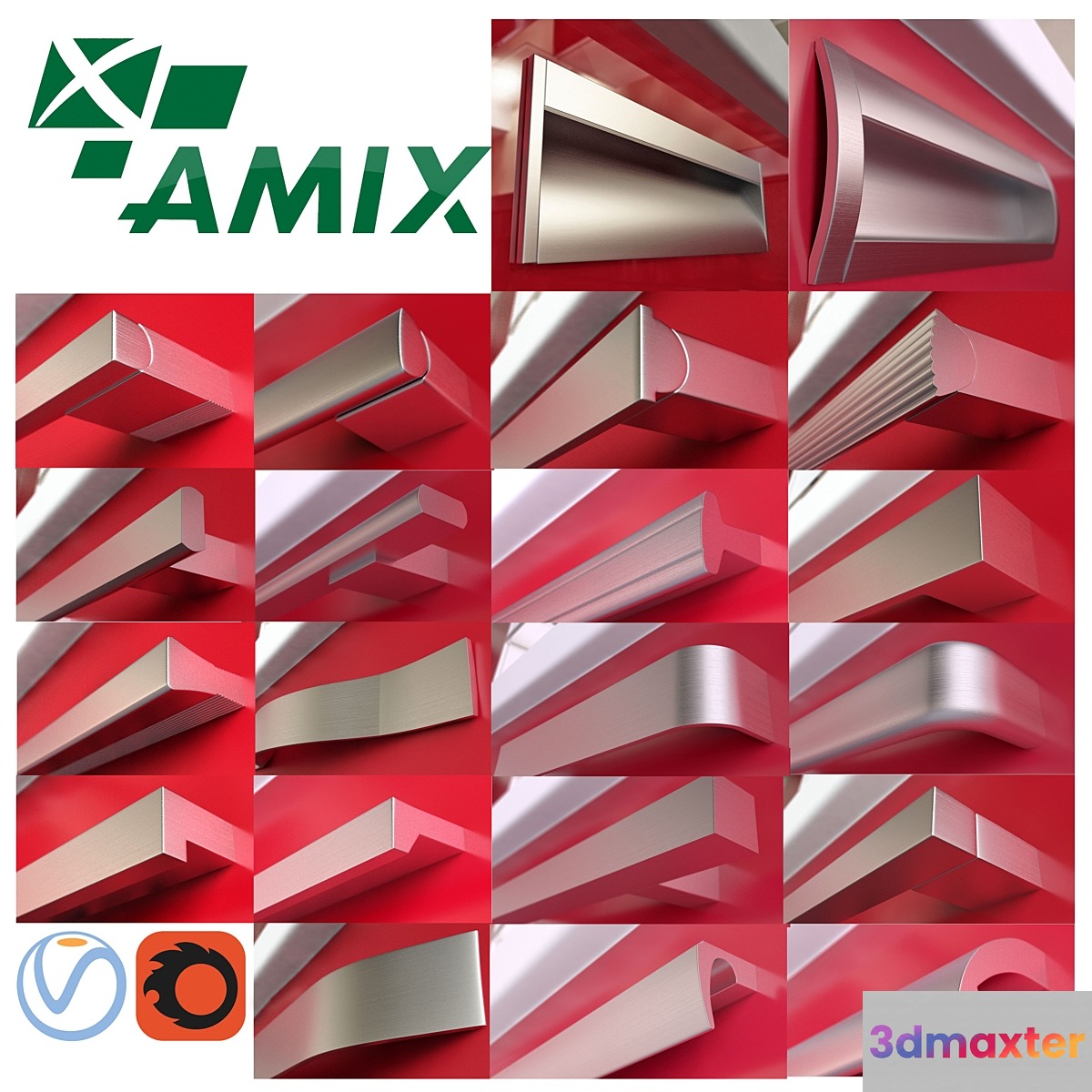 Furniture handles company AMIX_Alyuminievye_vol.7