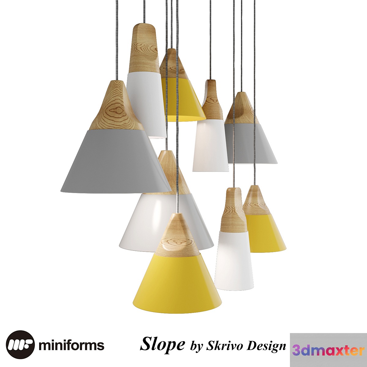Slope Lamp by Skrivo Design