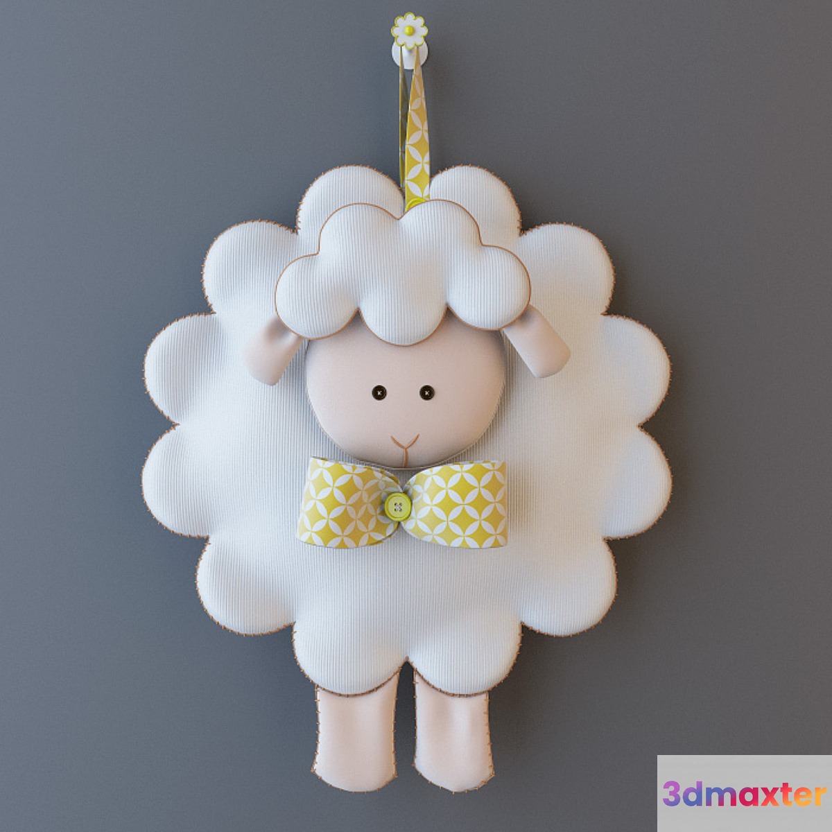 Sheep_Children_Decor 3D Max