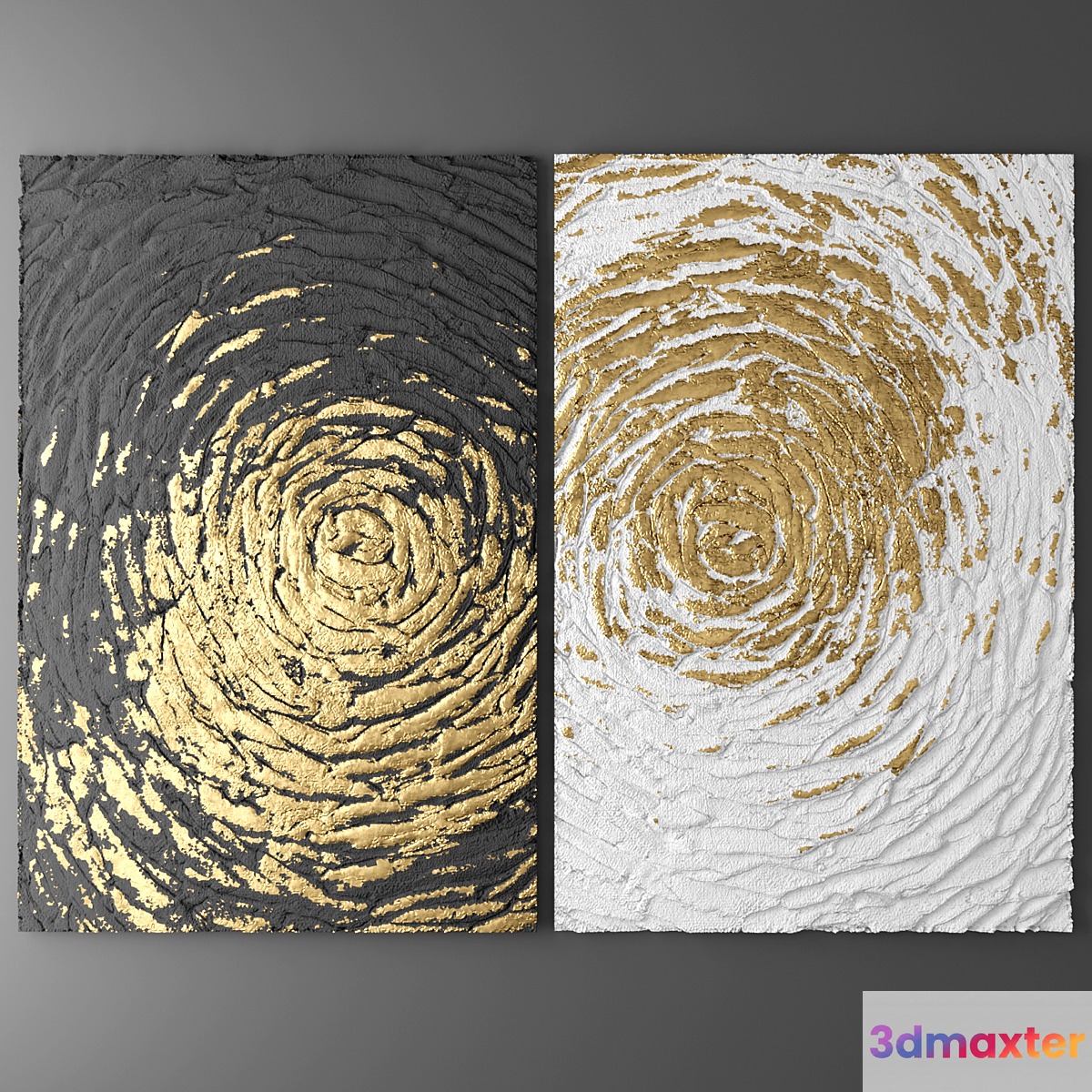 Decor for wall. Panel. 3D - No.16