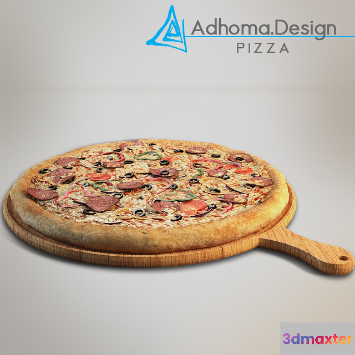 Pizza - No.2 3D Max