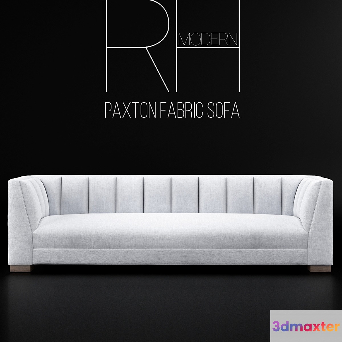 PAXTON FABRIC SOFA 3D Max