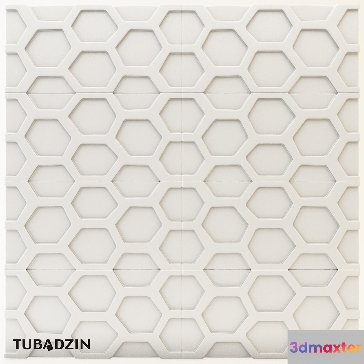 Ceramic tiles Tubadzin All In White 3D Max