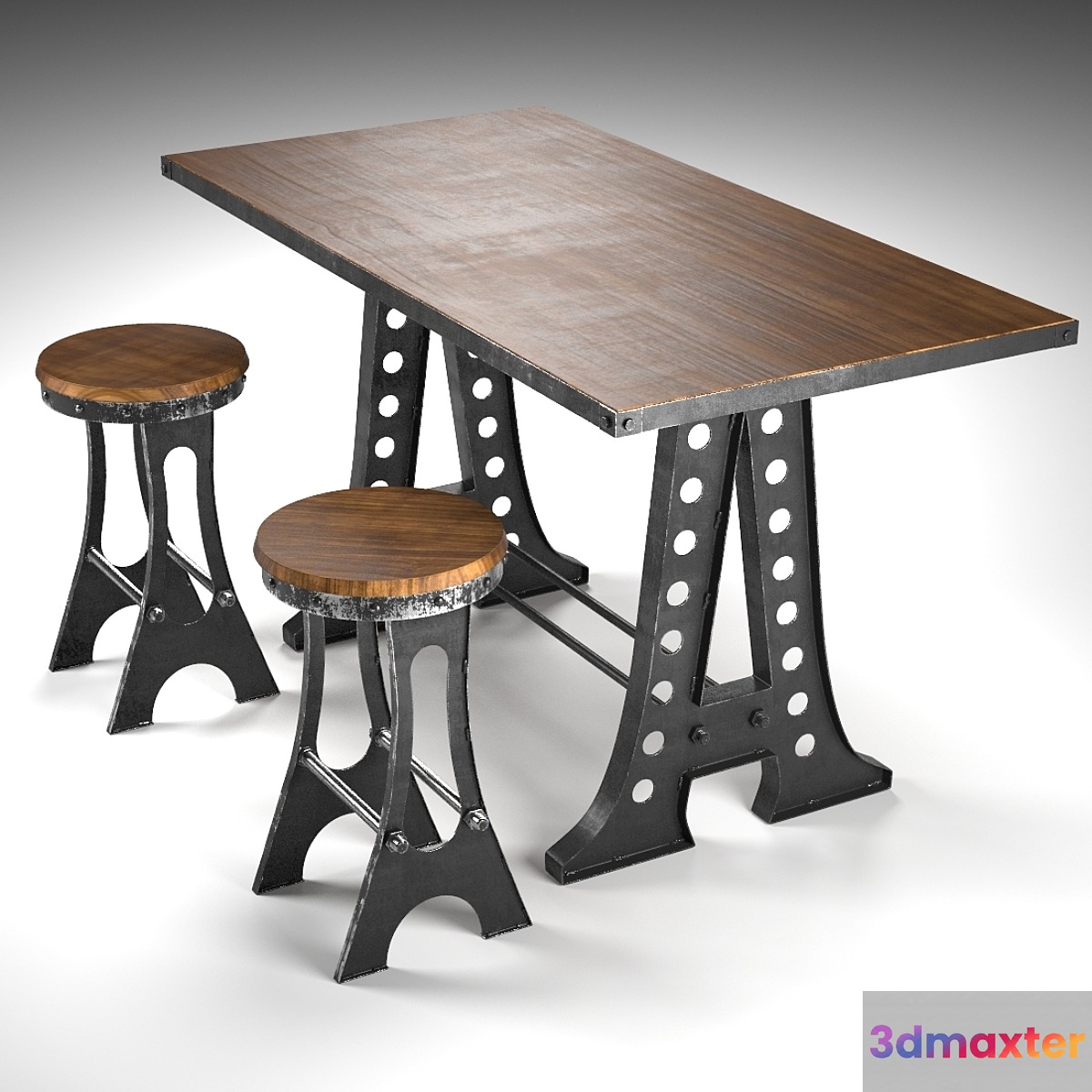 A Frame dining table