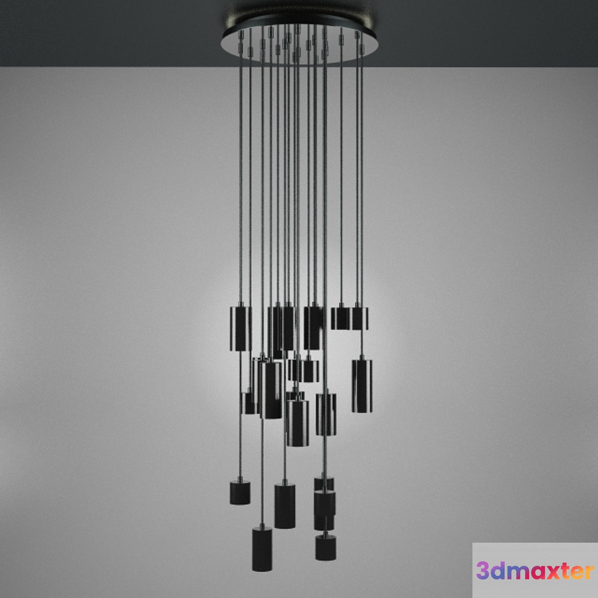Modern Ceiling Light 3D Max