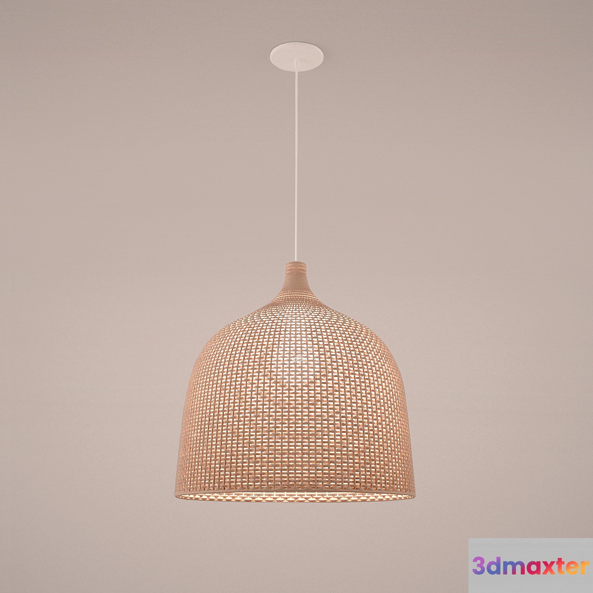 Wicker Chandelier - No.3