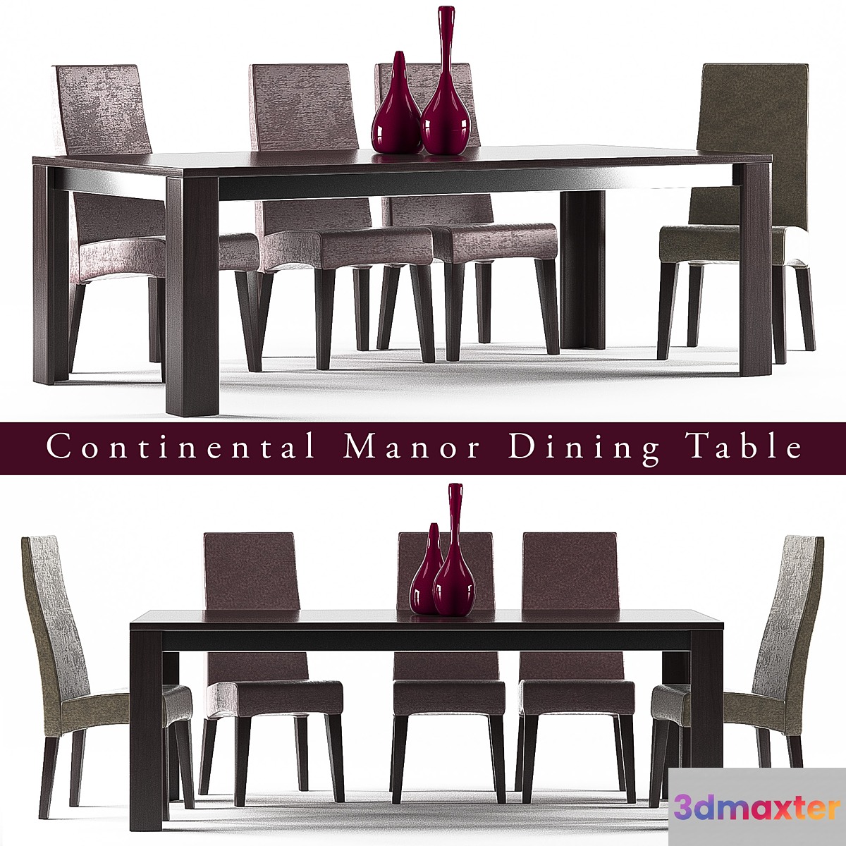 DINING TABLE 10 3D Max