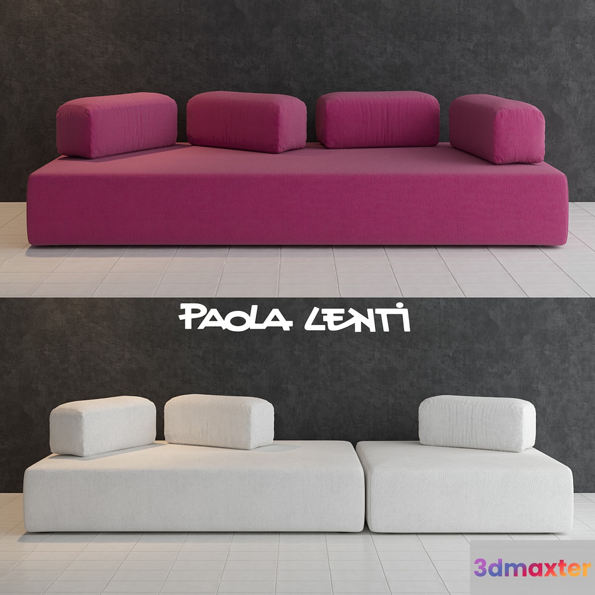 PAOLA LENTI Ribbon 3D Max