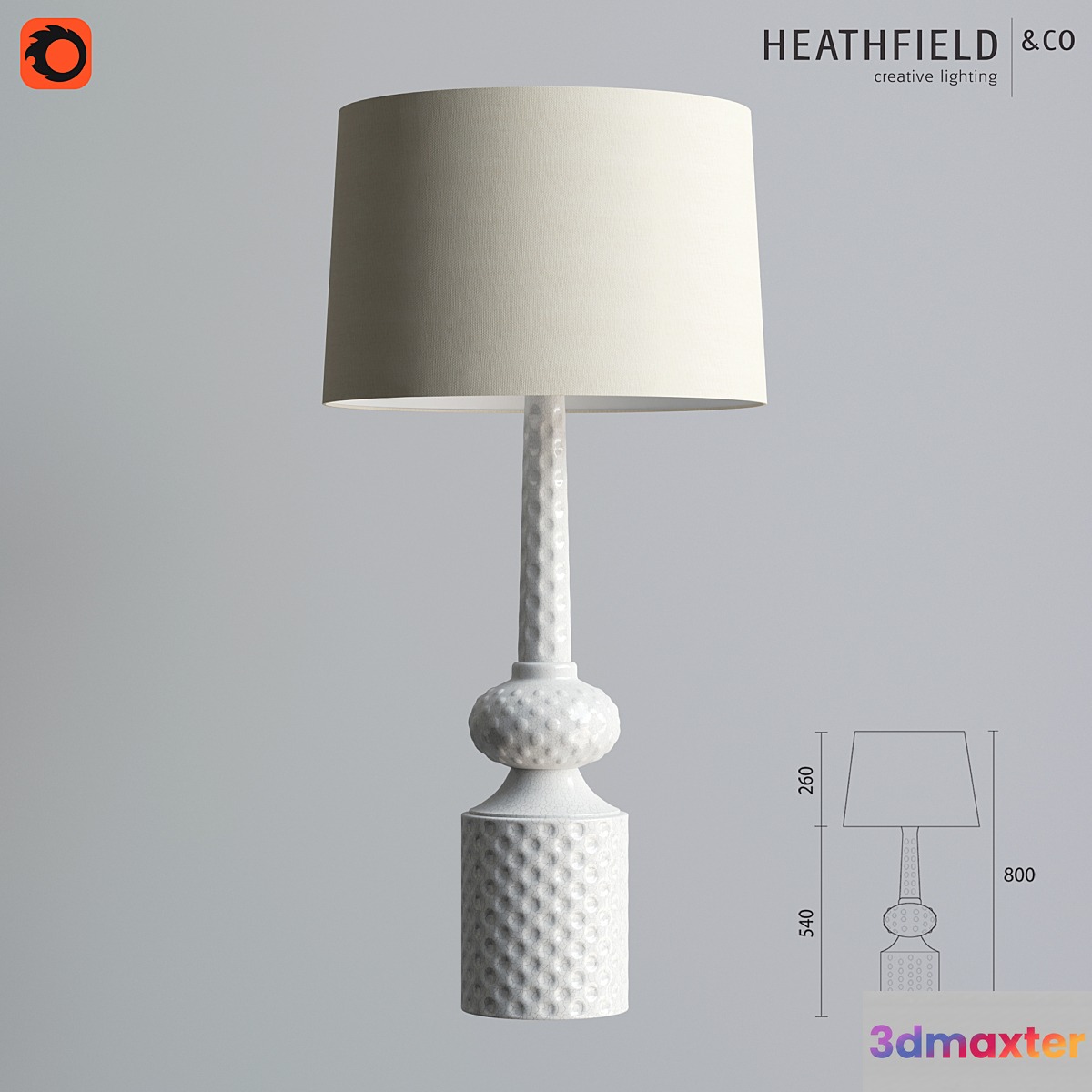 Heathfield & Co | Babylon Ivory Crackle