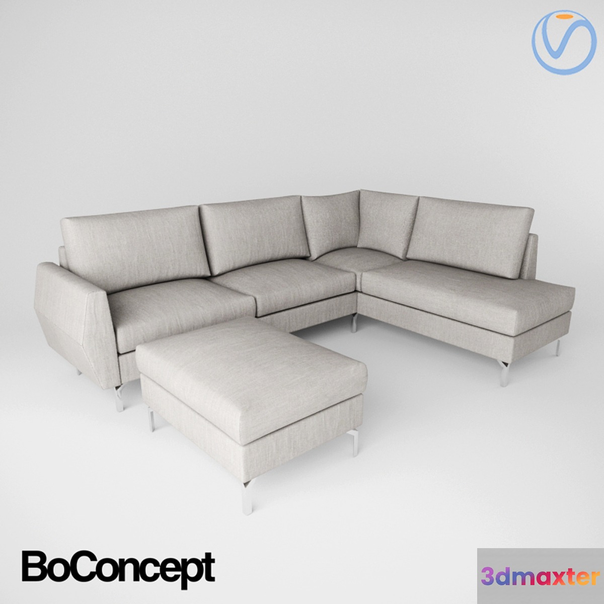 Sofa BoConcept Monaco 3D Max