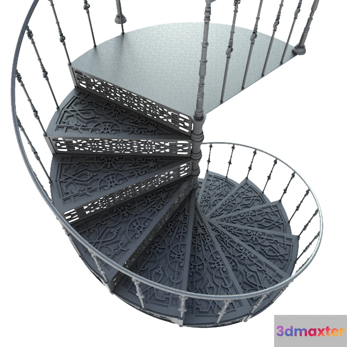 Stairs 3D Max