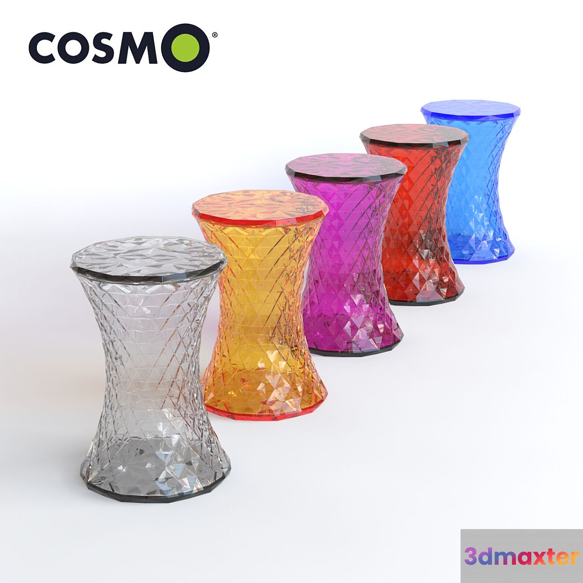 Cosmo Rock Crystal 3D Max