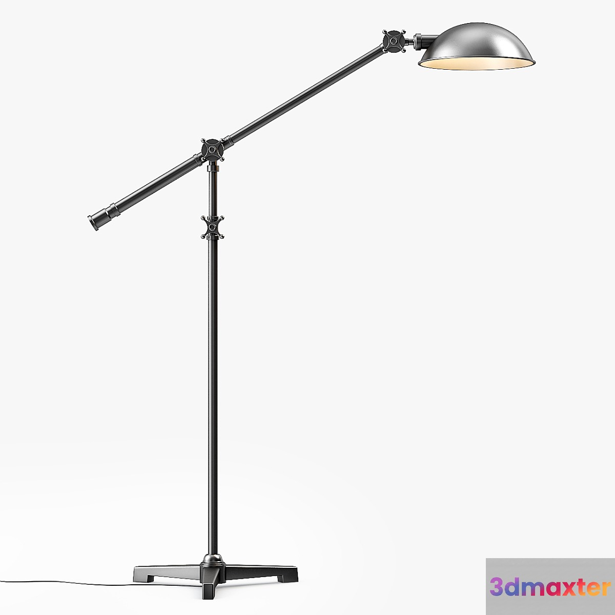 Restoration Hardware Rowan Pharmacy Task Floor Lamp 3D Max