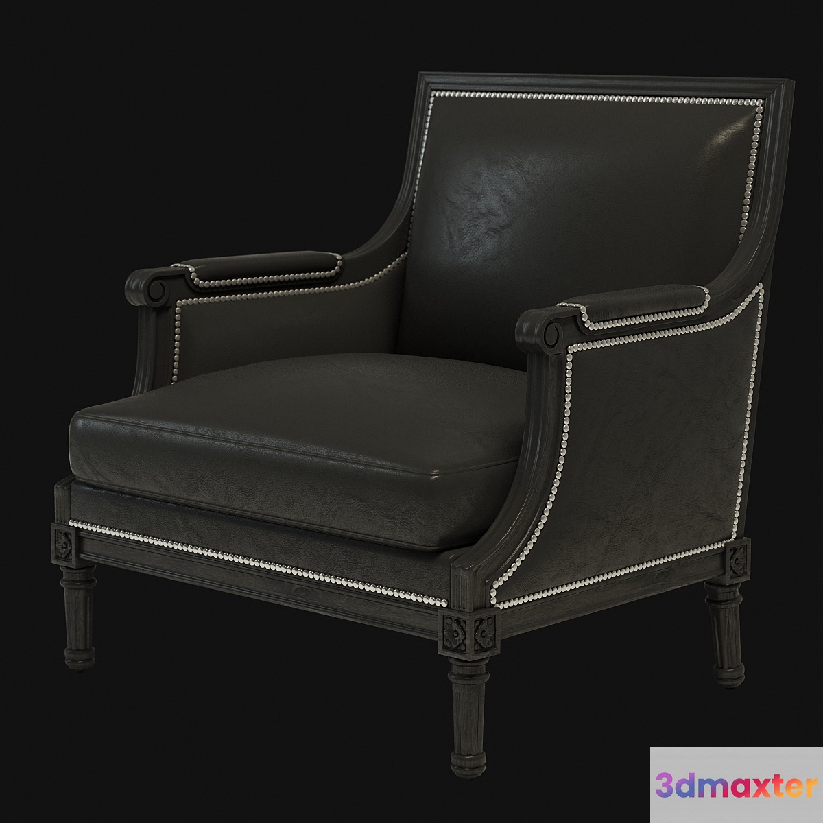 Ralph Lauren DUCHESS SALON CHAIR 3D Max