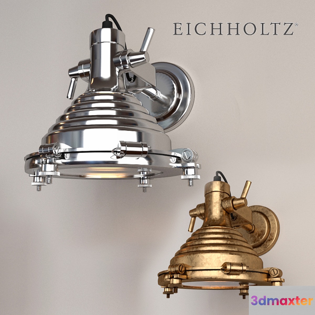 Sconces Wall Lamp Maritime Eichholtz 3D Max