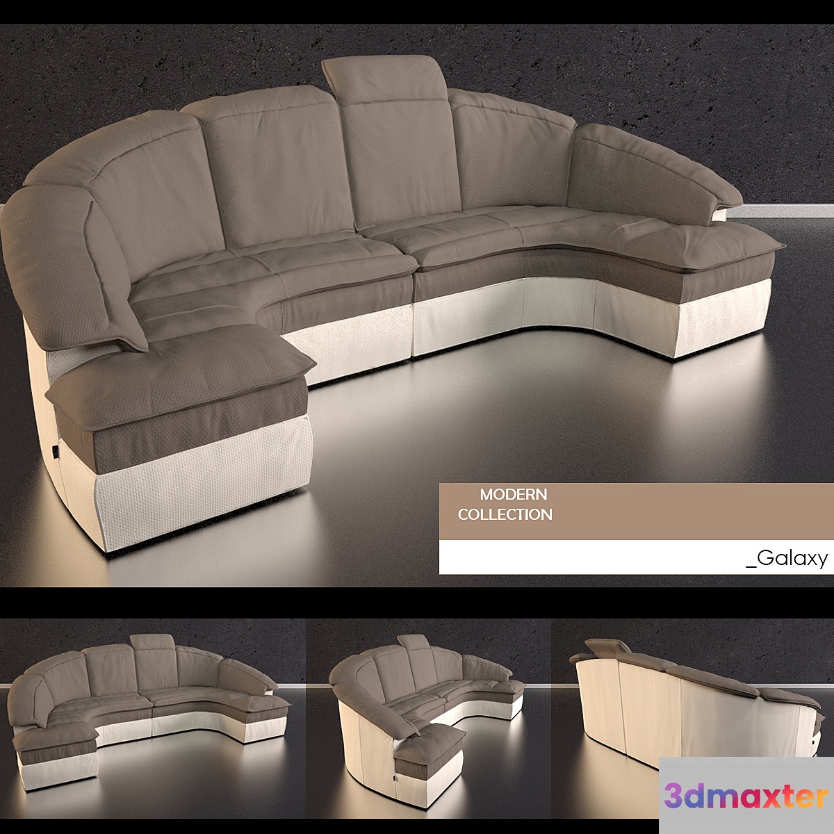 Sofa Galaxy - No.2 3D Max