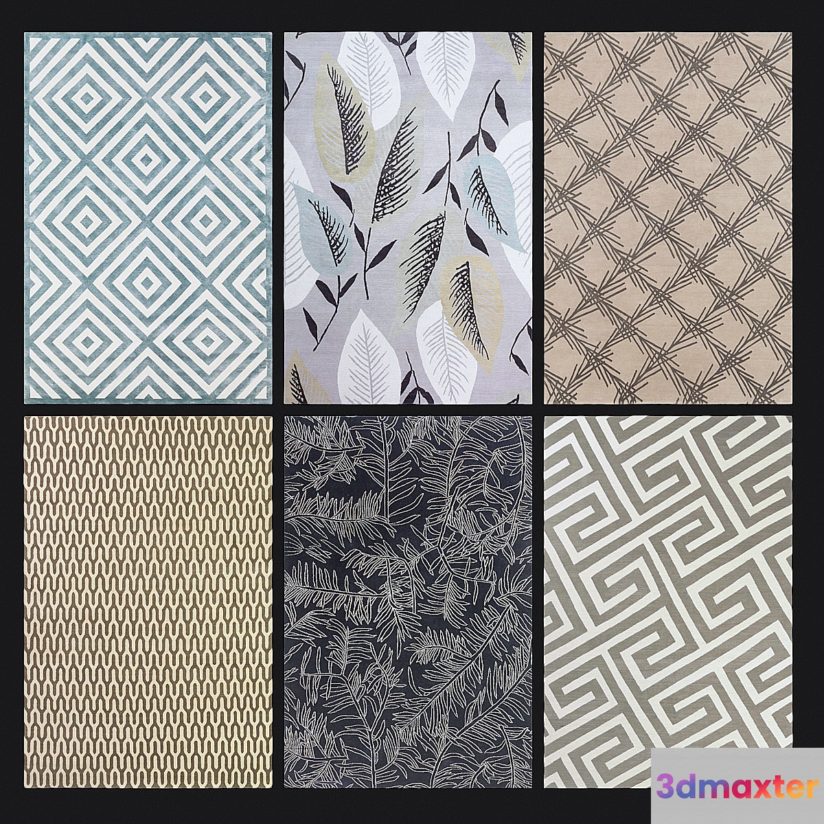 Carpets Suzanne Sharp 3D Max