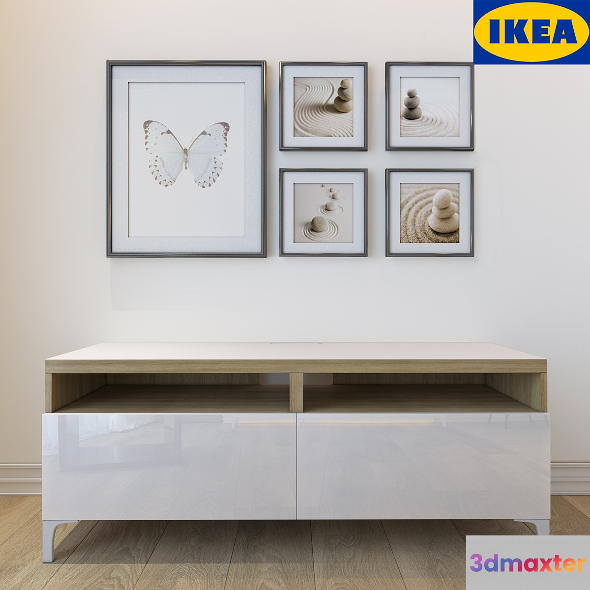 Nightstand IKEA BESTO with pictures