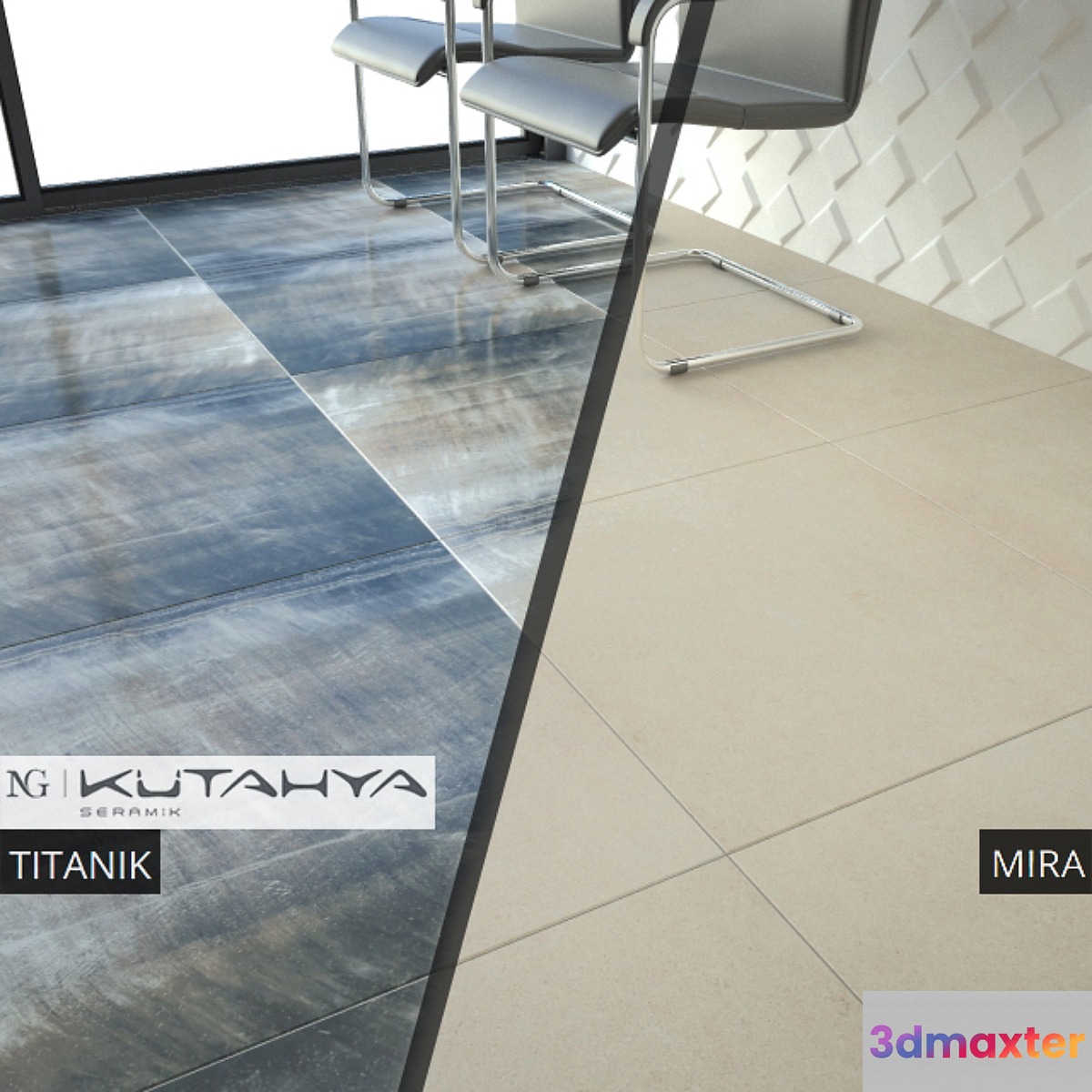 KUTAHYA SERAMIK TITANIK MIRA 3D Max