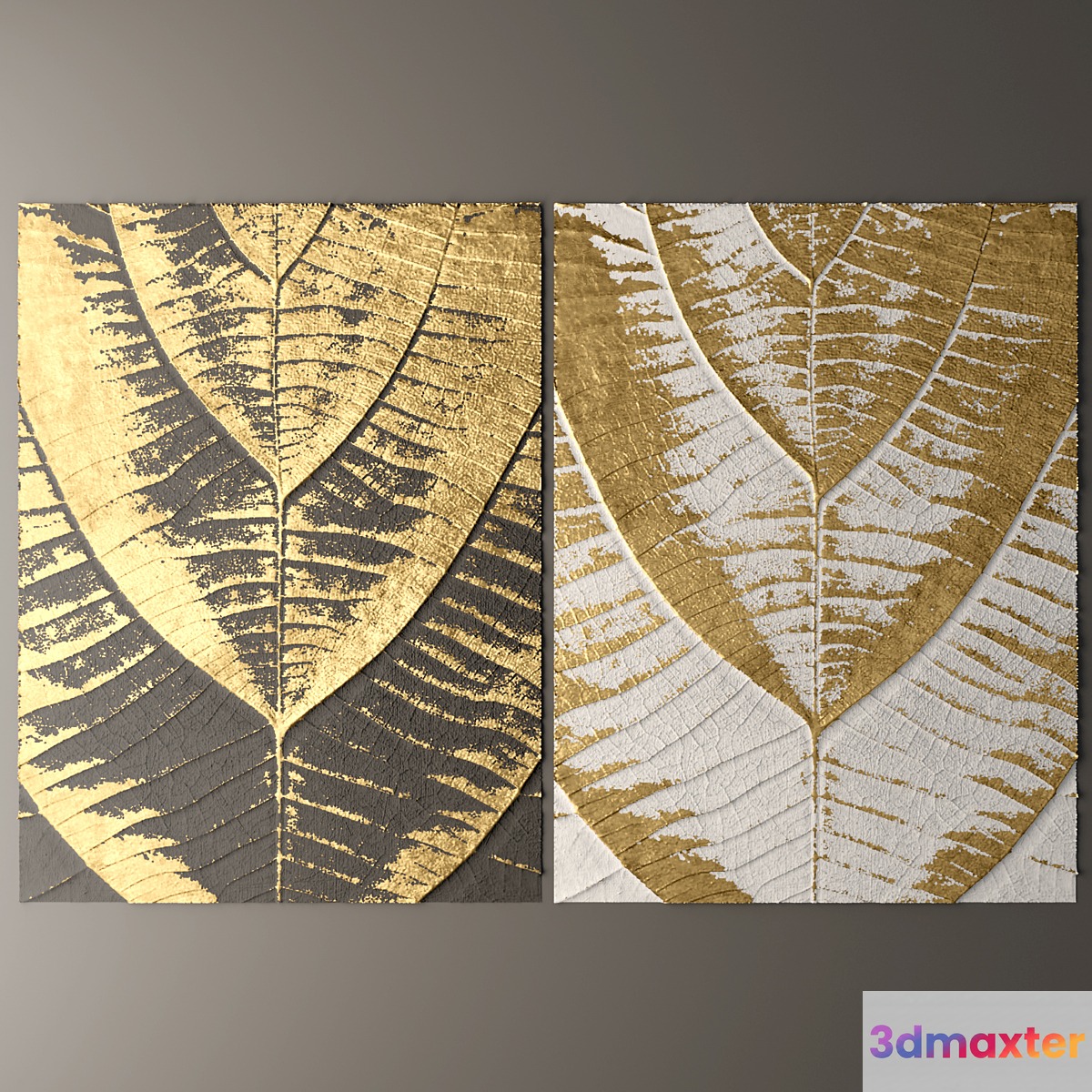 Decor for wall. Panel. 3D 3D Max