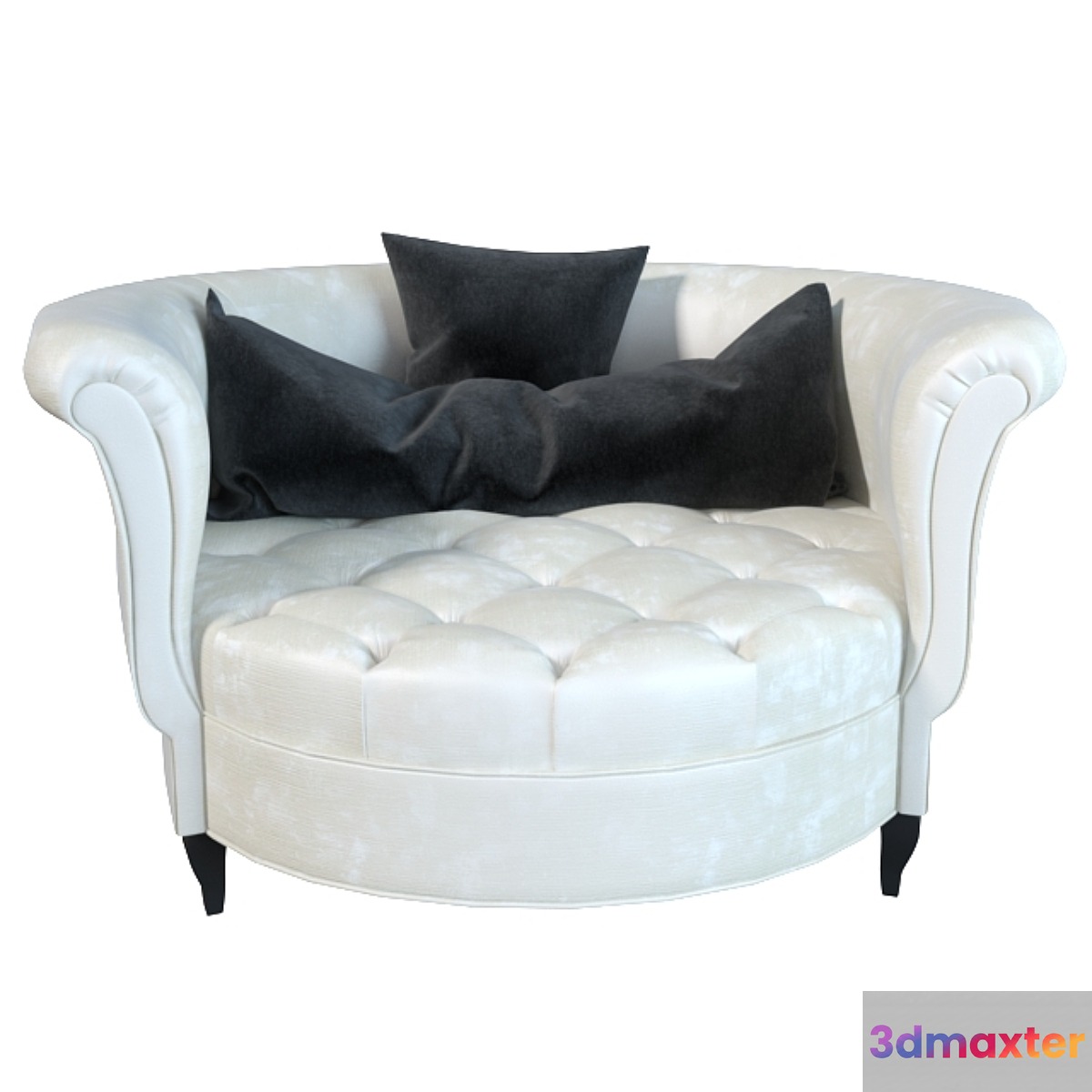 Harlow Cuddle Chair 3D Max