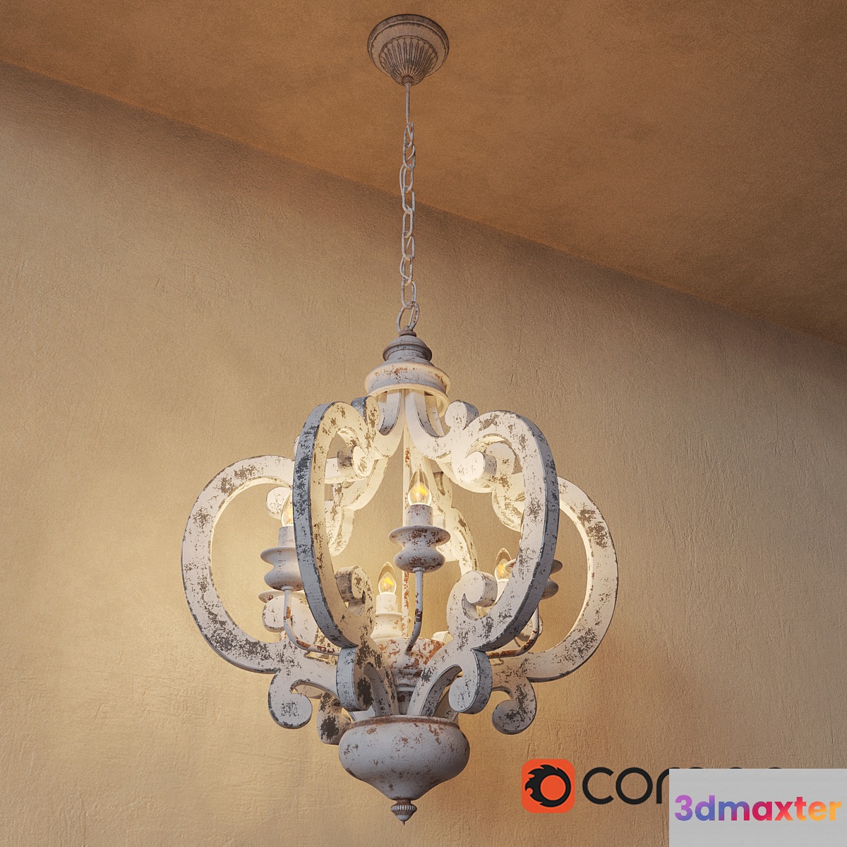 The lamp on the suspension ARTEVALUCE