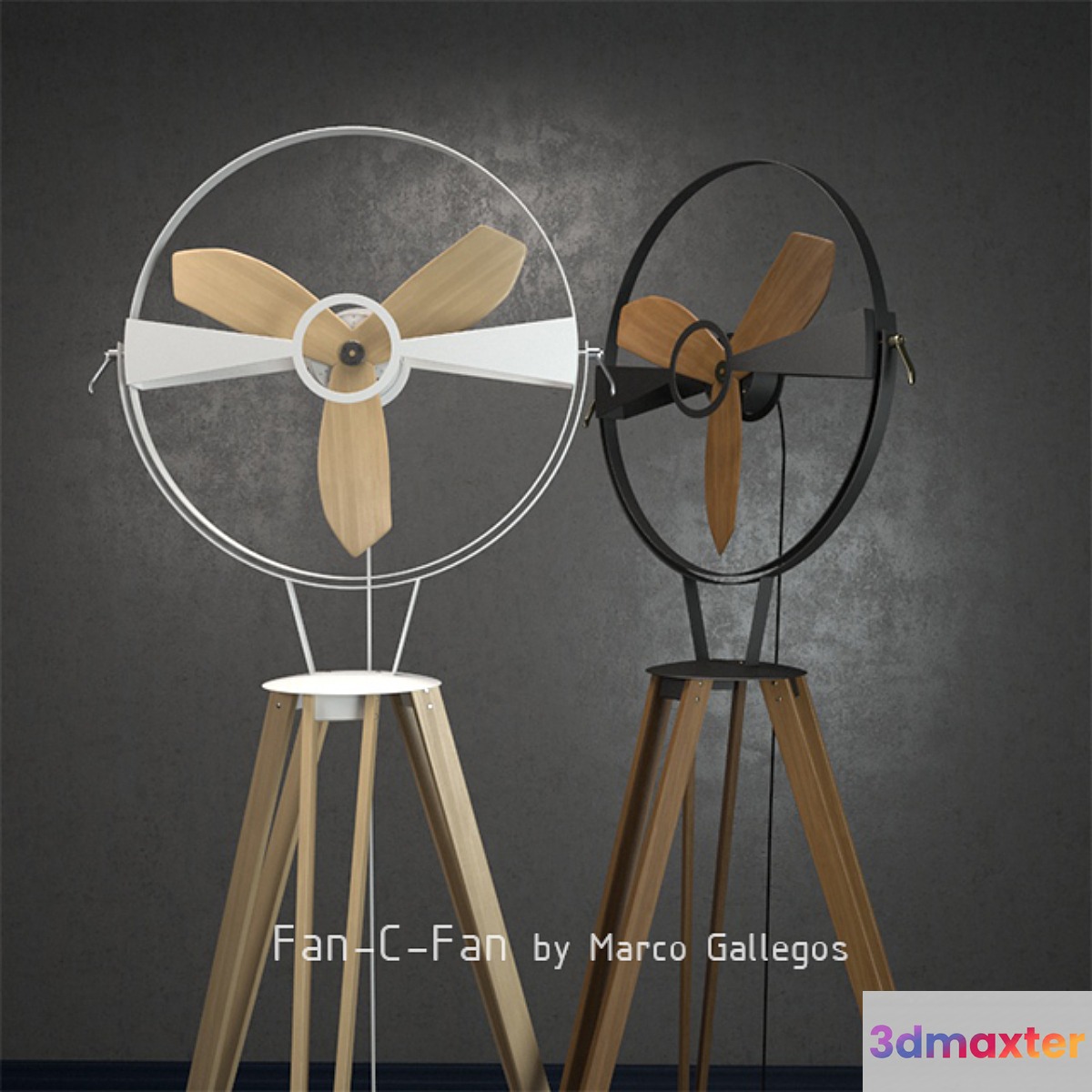 Fan-C-Fan by marco gallegos 3D Max