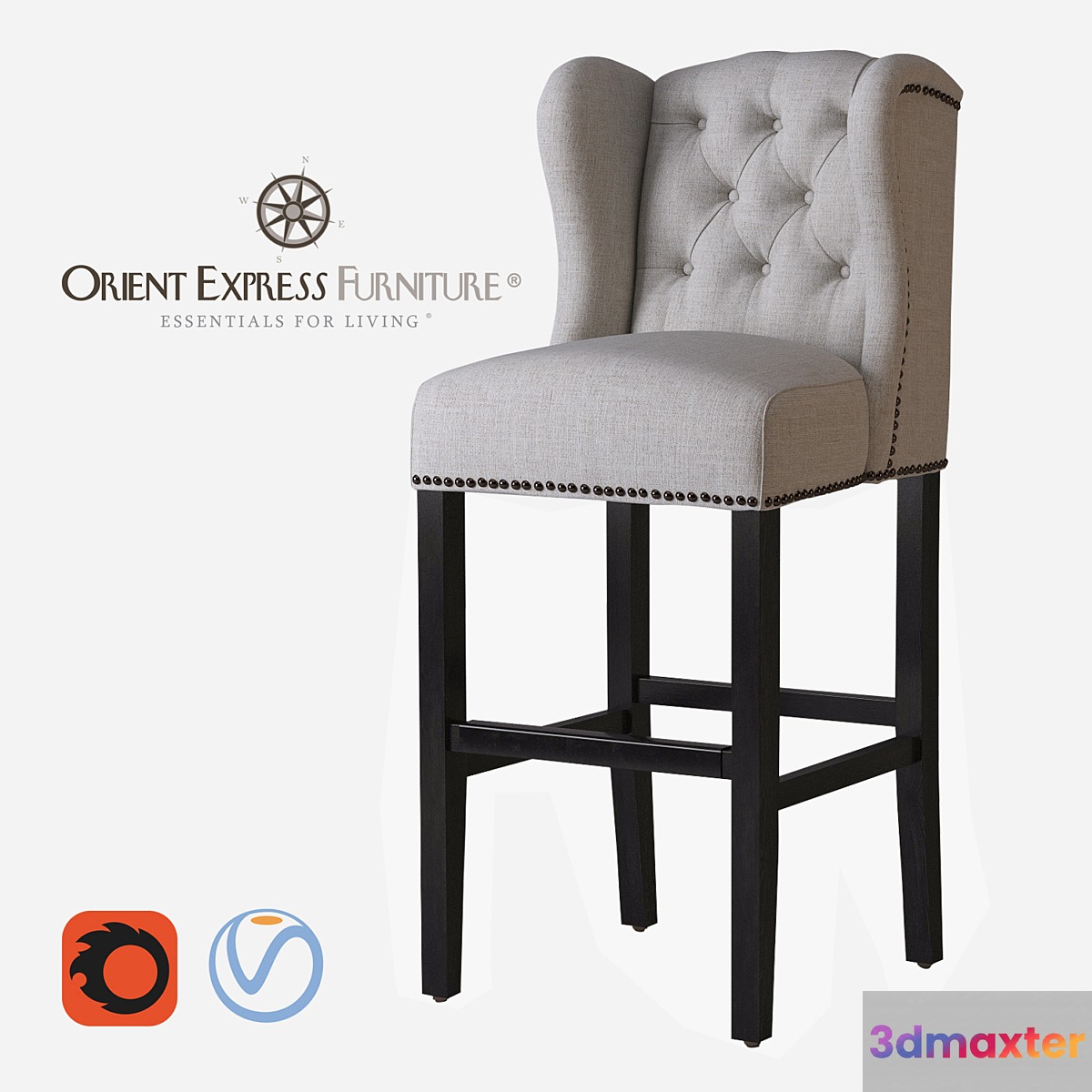 Orient Express Villa Collection. Maison Barstool.