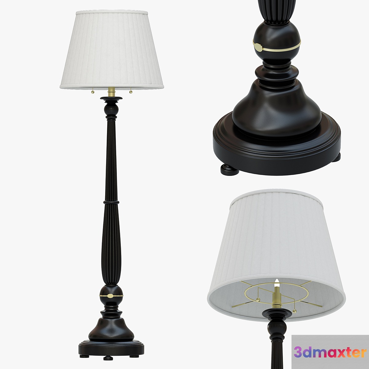 ralph lauren ASTOR FLOOR LAMP 3D Max