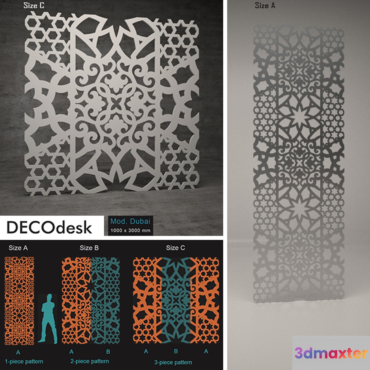 DECOdesk Model Dubai 3D Max