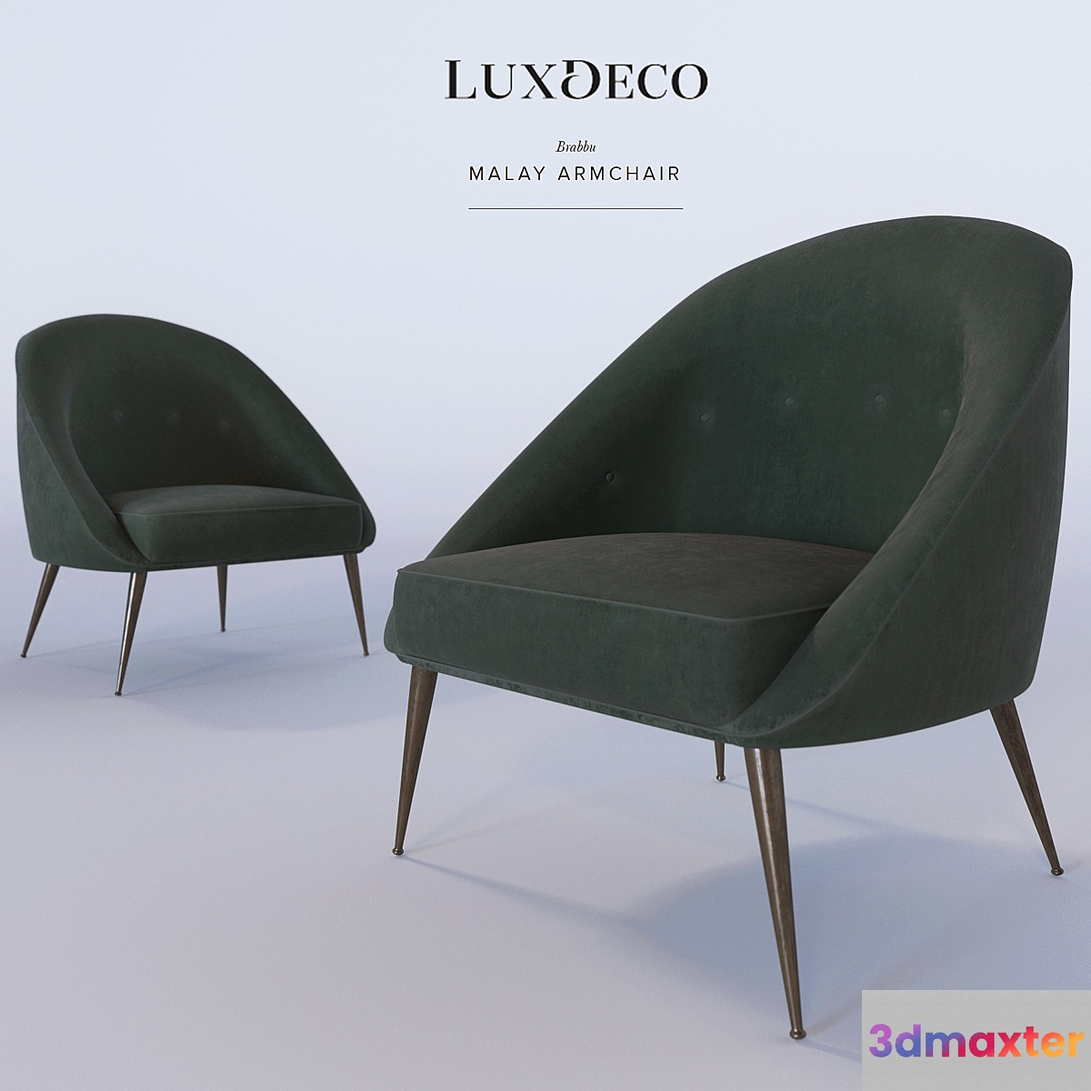 MALAY ARMCHAIR 3D Max
