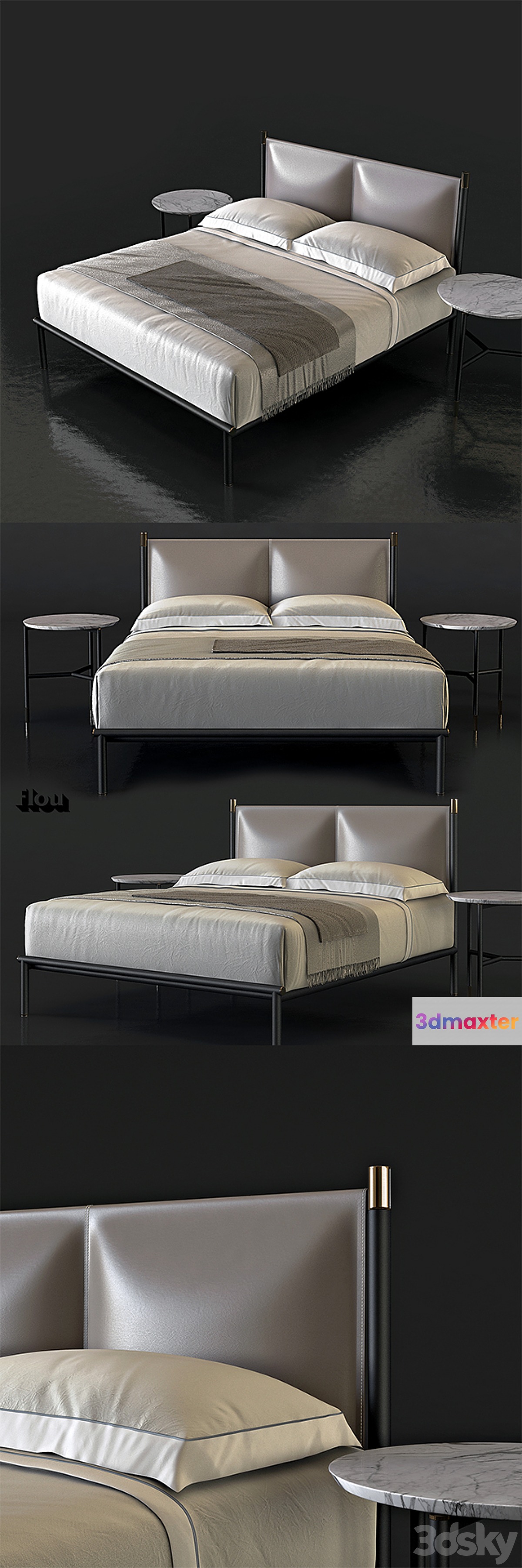 FLOU Iko bed