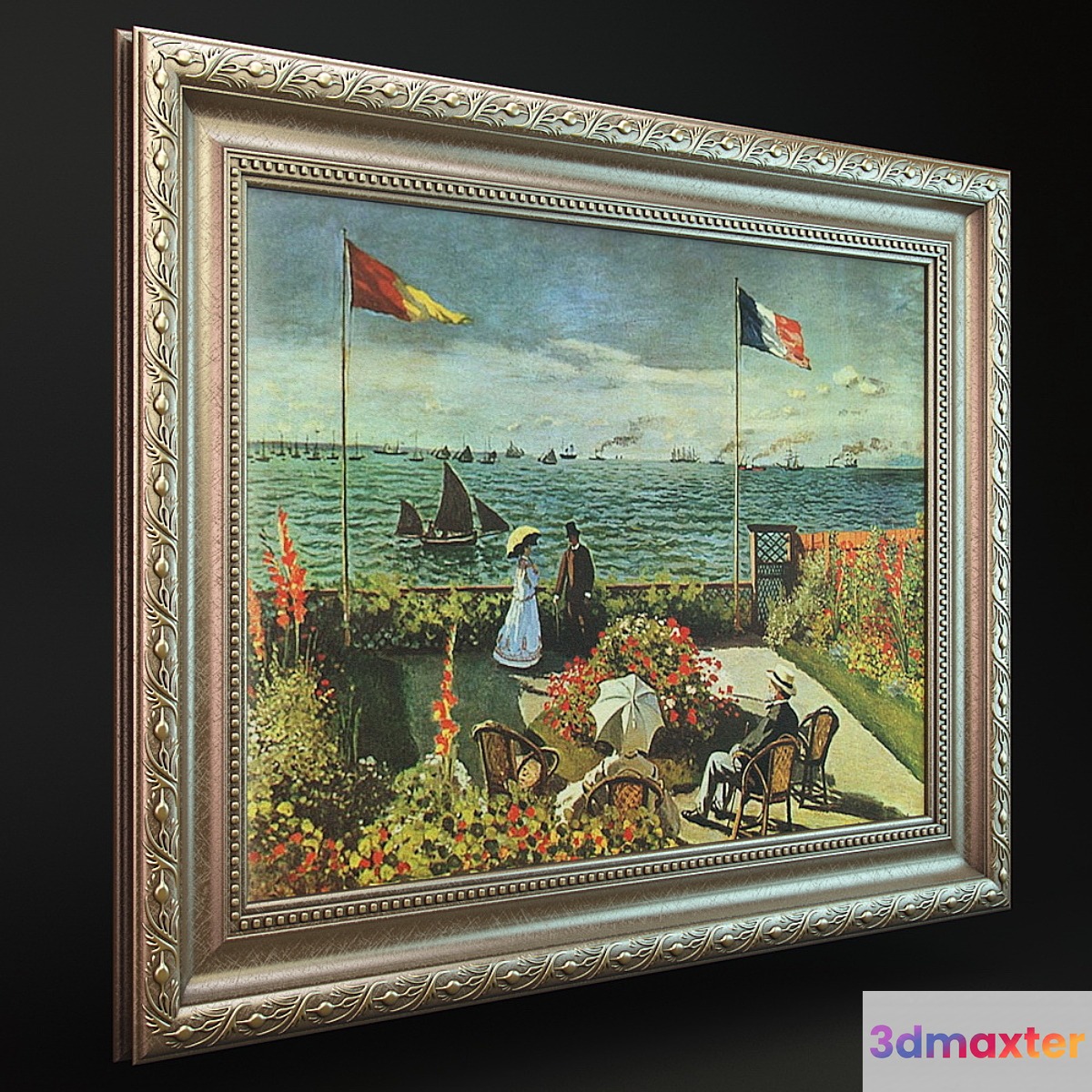 Baget for pictures or mirrors