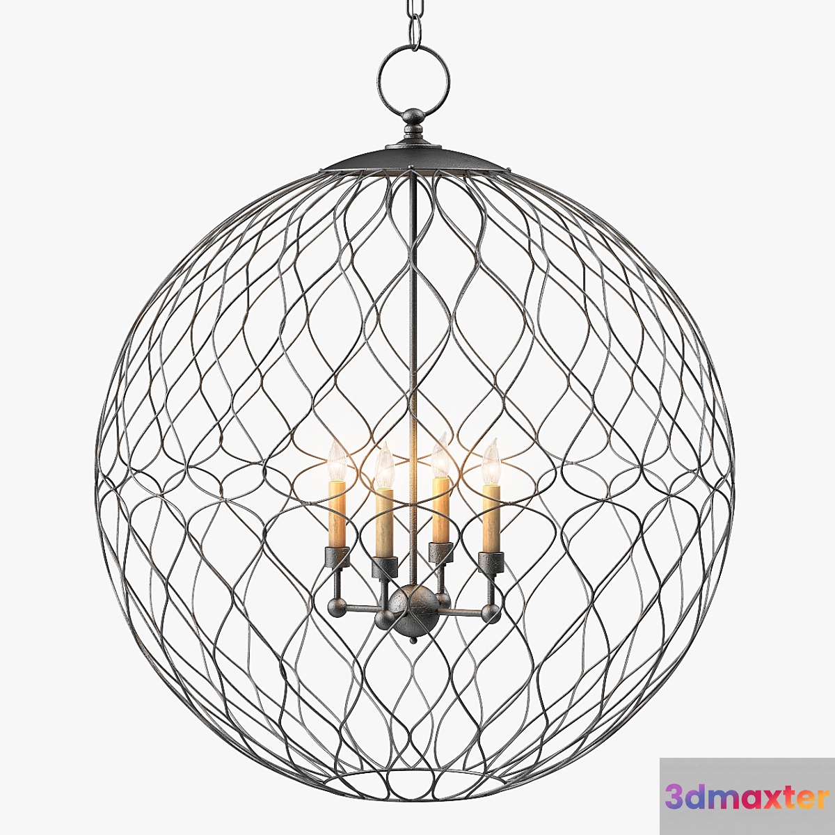 Currey & Company Simpatico Large - No.2 3D Max