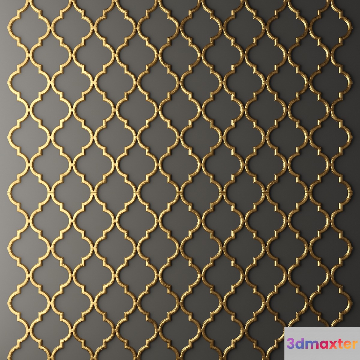 Decor for wall. Panel. 3D 3D Max