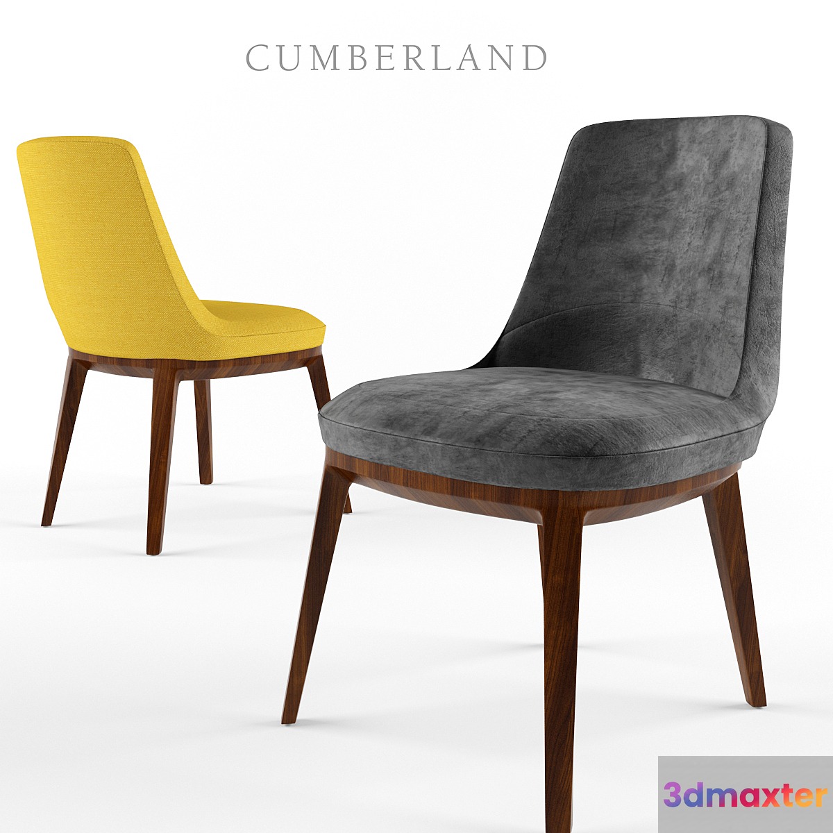 cumberland clover chair 3D Max