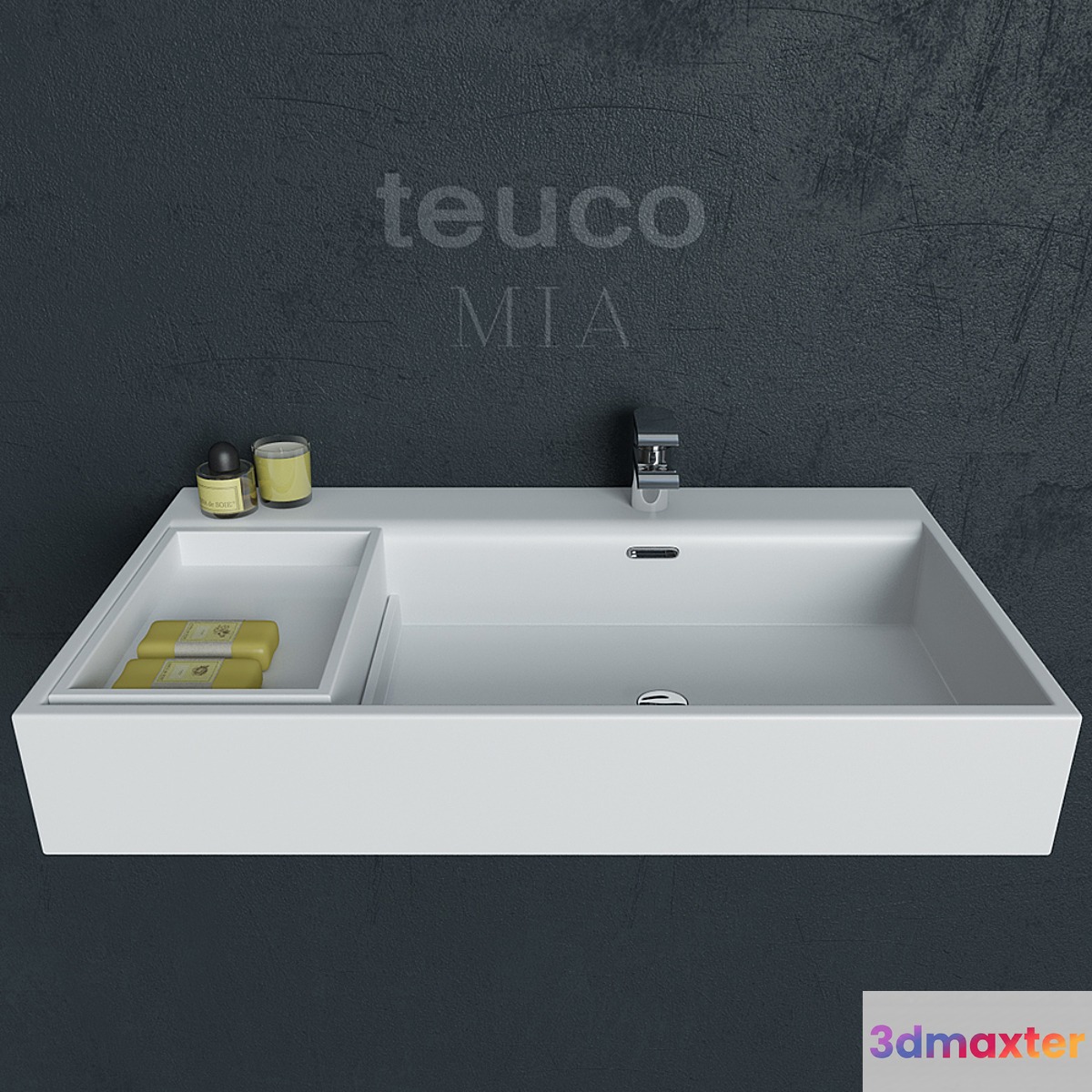 Washbasin Teuco Mia 3D Max