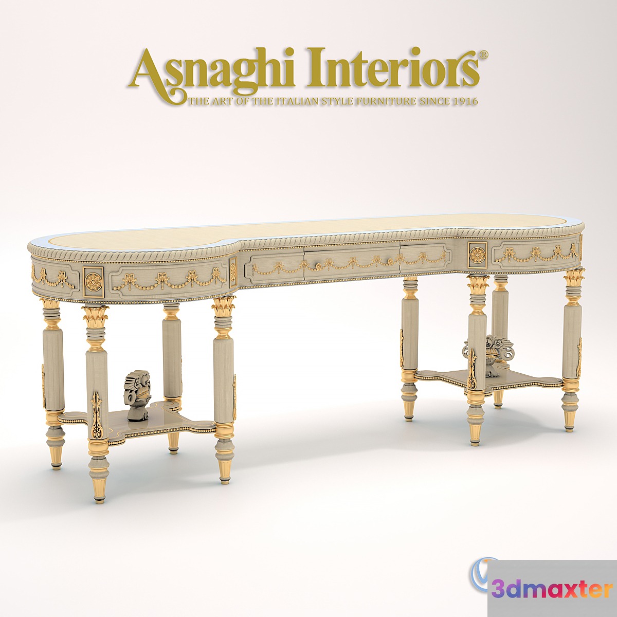 Asnaghi_Tualetnyy_stol 3D Max