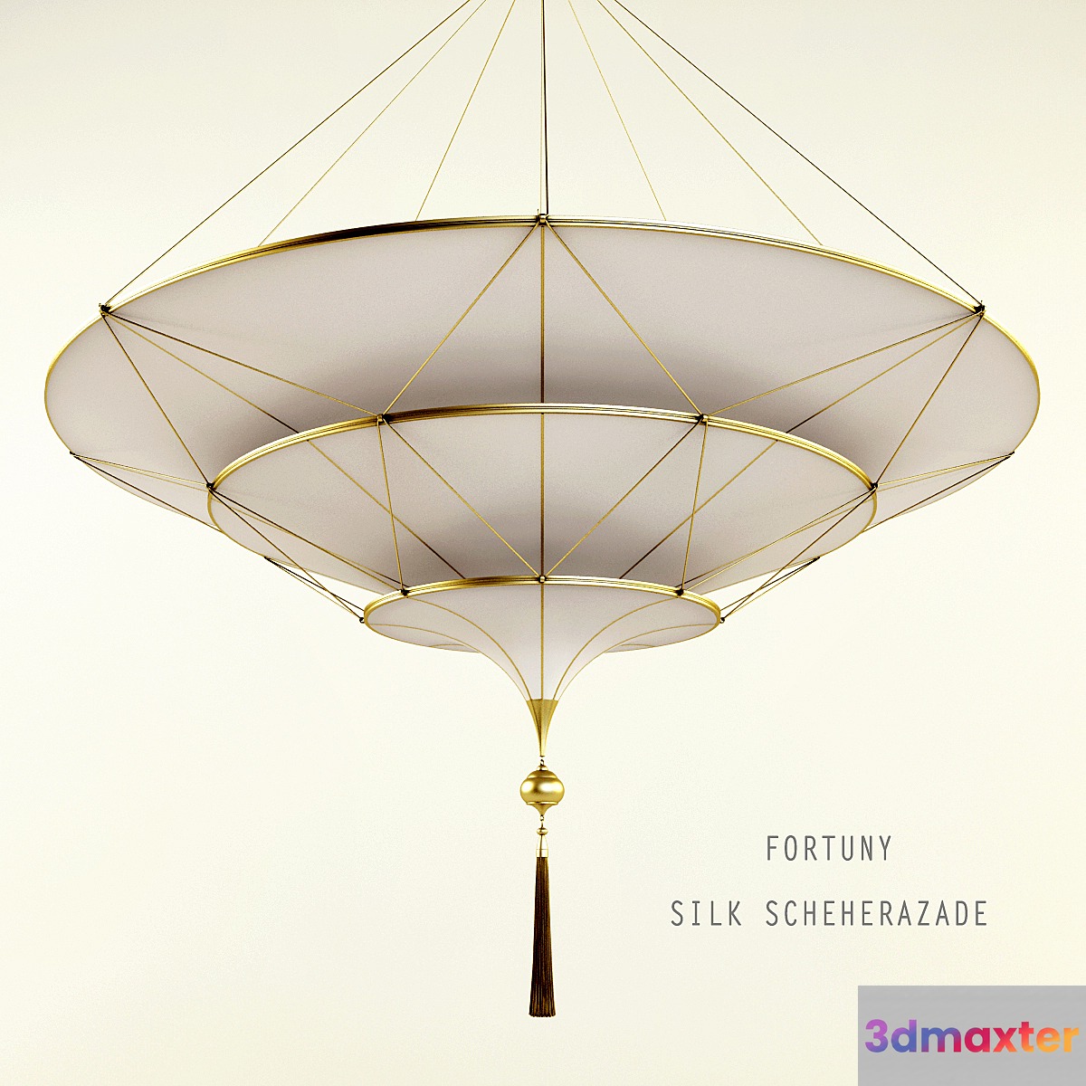 FORTUNY SILK SCHEHERAZADE 3D Max