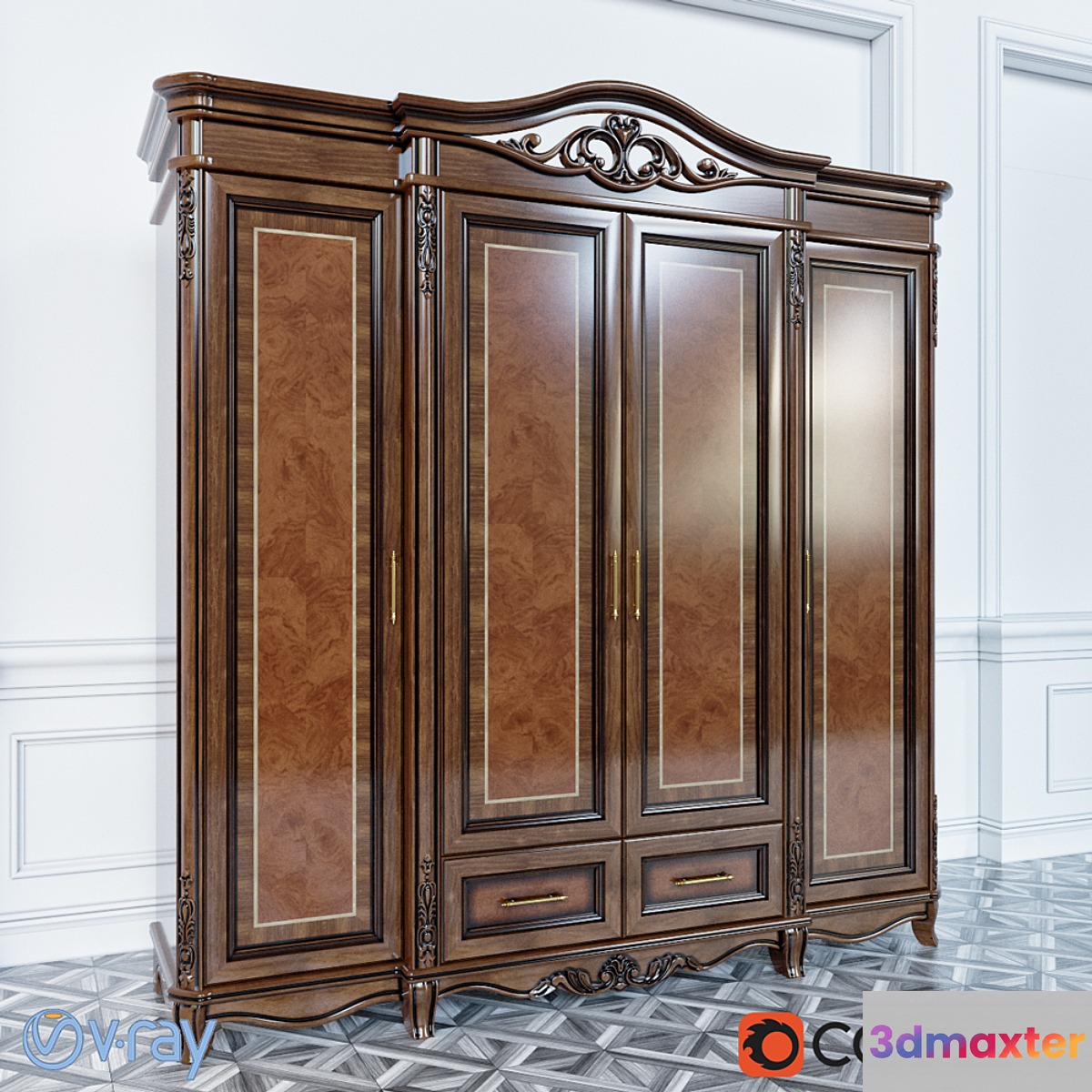 Cupboard - No.3 3D Max