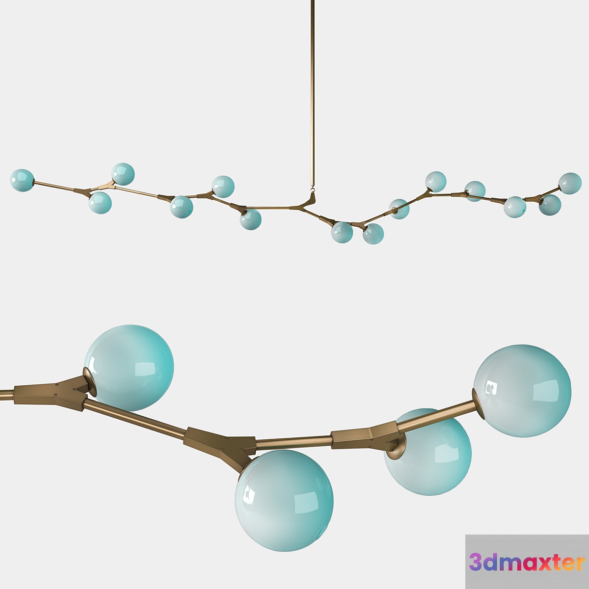 Branching Bubble BB.14.06 3D Max
