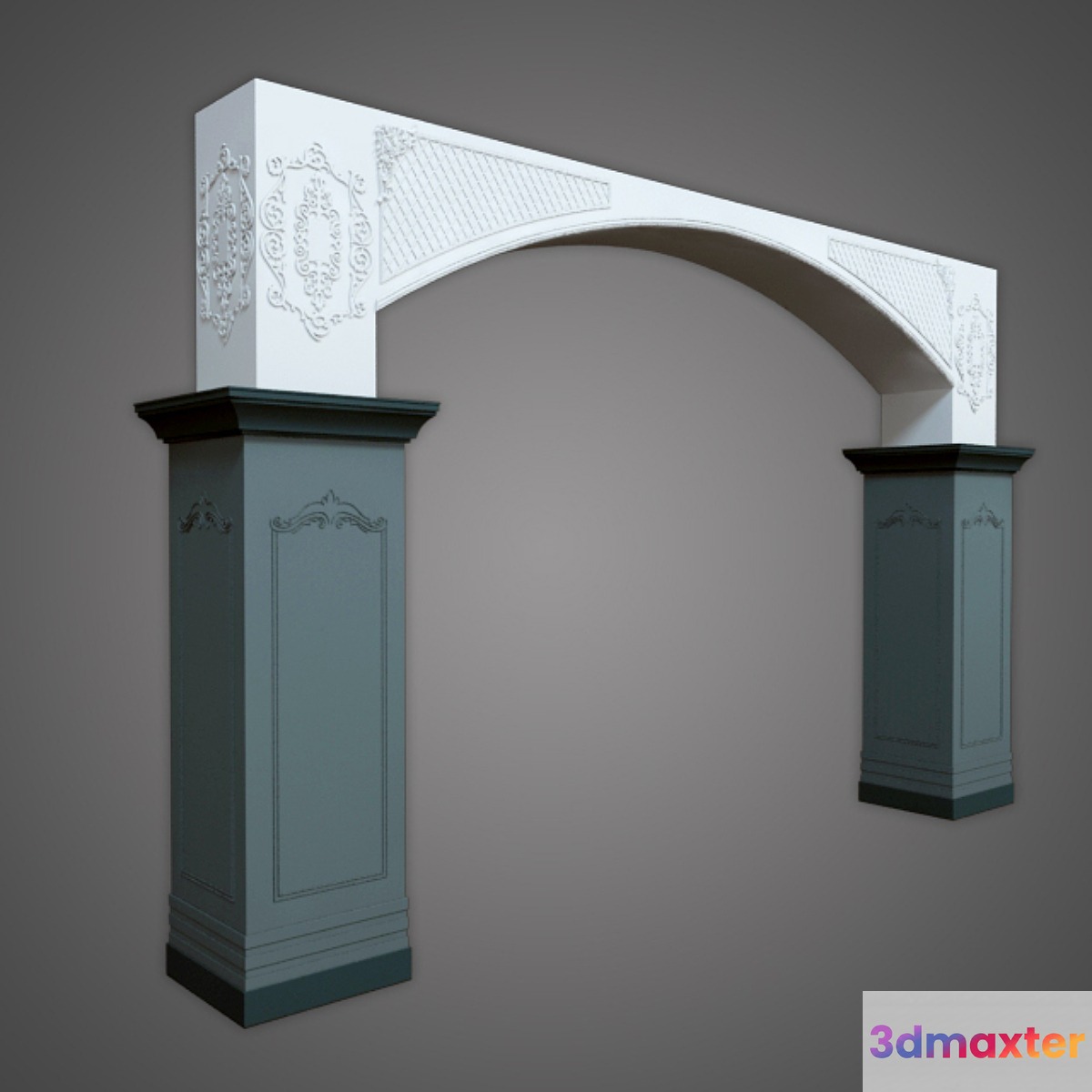 column belt 3D Max