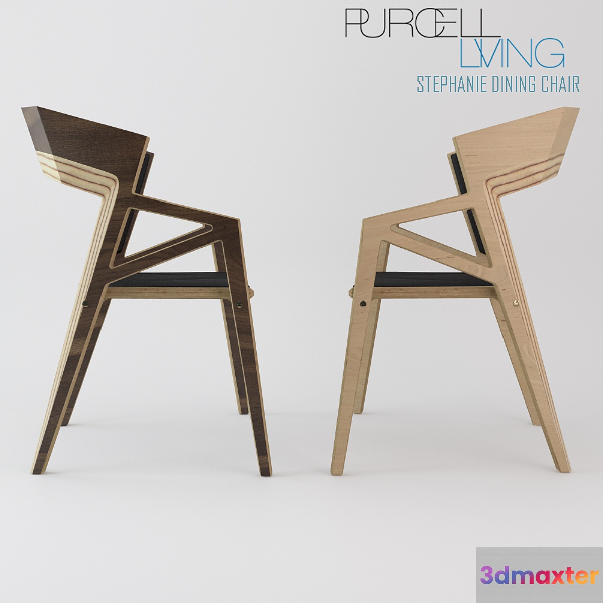 Purcell Living Stephanie dining chair 3D Max